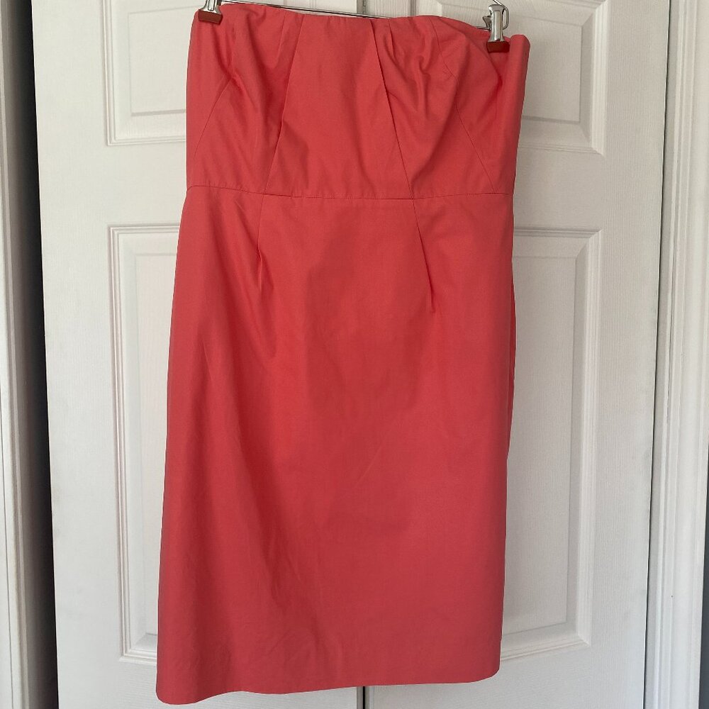 Strapless Pink Jcrew Dress size 14